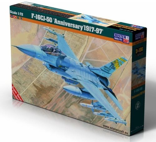 Przejdź do produktu Mistercraft D106 - 1:72 F-16CJ 50 Anniversary 1917-97