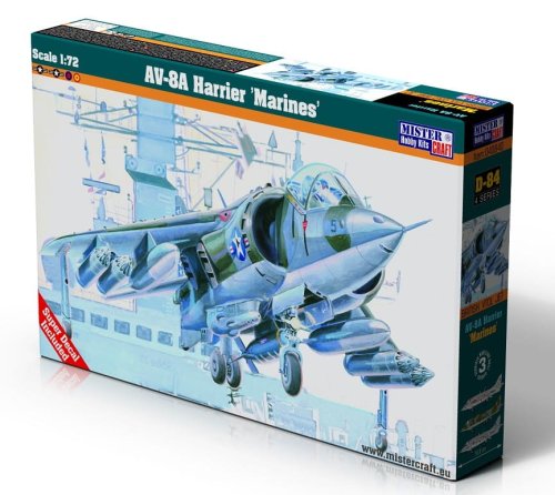Przejdź do produktu Mistercraft D84 - 1:72 AV-8A Harrier Marines