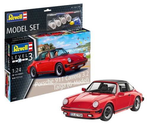 Przejdź do produktu Revell 67689 - 1:24 Porsche 911 Carrera Targa G model z farbami