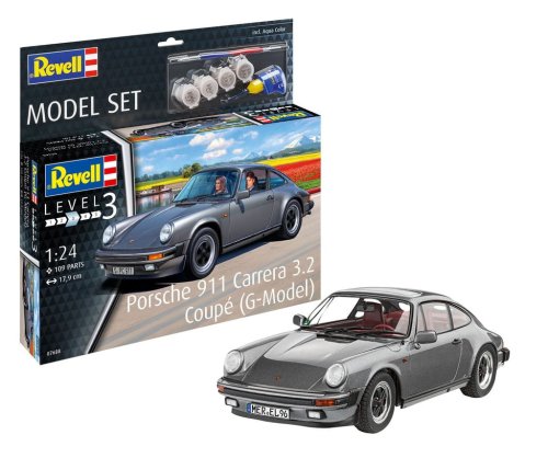 Przejdź do produktu Revell 67688 - 1:24 Porsche 911 Carrera 3.2 Coupé model z farbami