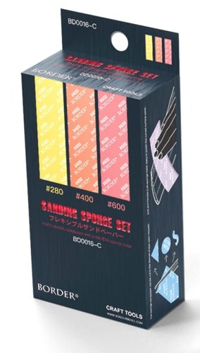 Przejdź do produktu Border BD0016-C - Zestaw bloczków do szlifowania, gradacje #280 #400 #600