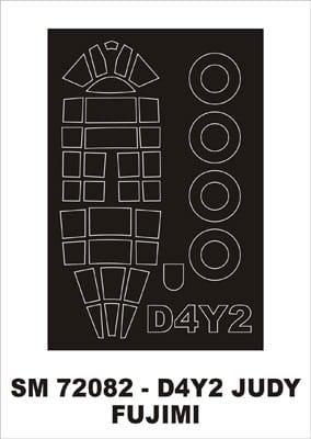 Przejdź do produktu MONTEX SM72082 - 1:72 D4Y2 Judy