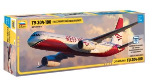 ZVEZDA 7023 - 1:144 Tupolev TU-204-100