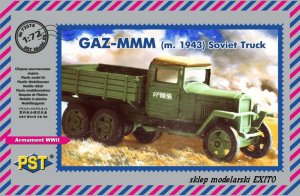 PST/ZEBRANO 72078 - 1:72 GAZ-MMM (m.1943) Soviet truck
