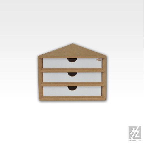 Przejdź do produktu HOBBYZONE OM11 Organizer Modułowy - Moduł Narożnik Szufladowy