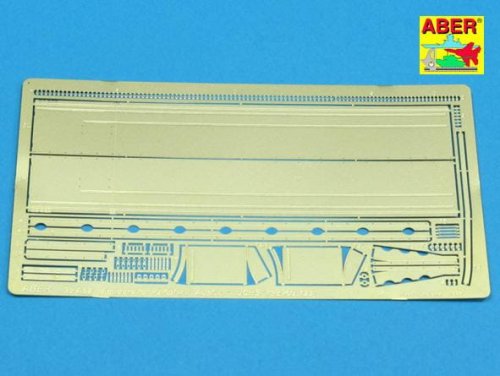 Przejdź do produktu ABER 35A062 - 1:35 fenders for Panzer II Luchs