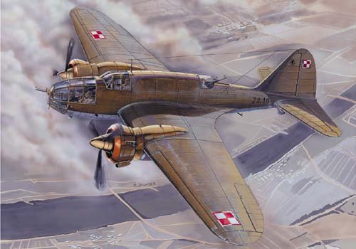 Przejdź do produktu MIRAGE 48131 - 1:48 PZL-37A Łoś