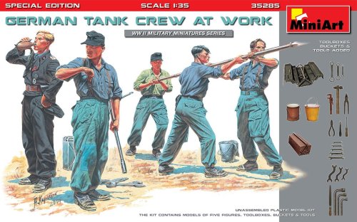 Przejdź do produktu MINIART 35285 - 1:35 German Tank Crew at Work Special Edition