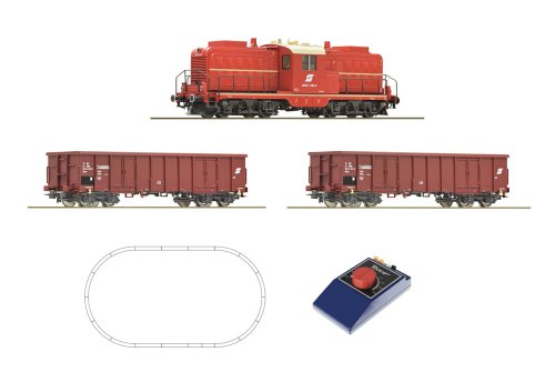 Przejdź do produktu Roco 51334 H0 - Zestaw startowy towarowy analogowy z lokomotywą Rh 2045 ÖBB