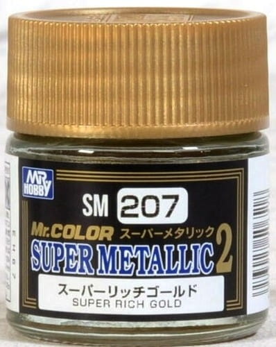 Przejdź do produktu Mr.Hobby SM207 - Farba Super Rich Gold 10 ml
