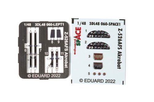 Przejdź do produktu Eduard 3DL48060 - 1:48 Z-526AFS Akrobat Space 3D Decals + PE