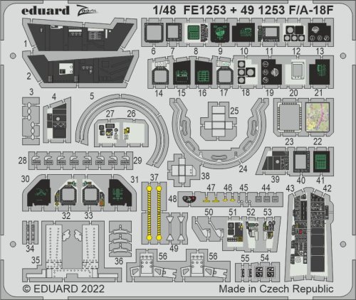 Przejdź do produktu Eduard FE1253 - 1:48 F/A-18F