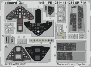 Eduard FE1251 - 1:48 SR-71A