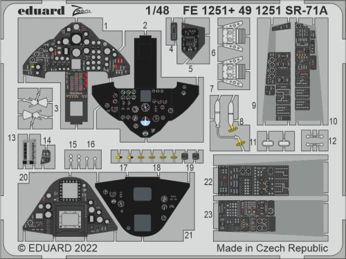 Przejdź do produktu Eduard FE1251 - 1:48 SR-71A
