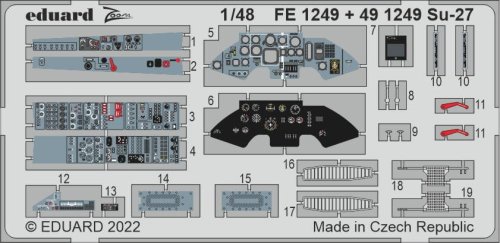 Przejdź do produktu Eduard FE1249 - 1:48 Su-27