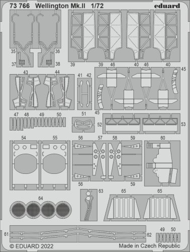 Przejdź do produktu Eduard 73766 - 1:72 Wellington Mk.II