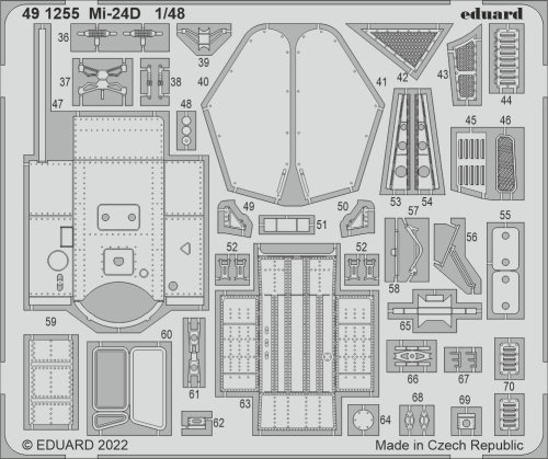 Przejdź do produktu Eduard 491255 - 1:48 Mi-24D