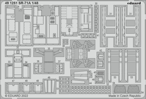 Przejdź do produktu Eduard 491251 - 1:48 SR-71A interior