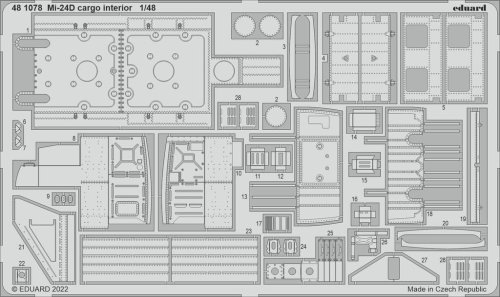 Przejdź do produktu Eduard 481078 - 1:48 Mi-24D cargo interior