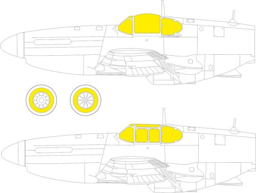 Przejdź do produktu Eduard CX620 - 1:72 P-51B/C Mustang