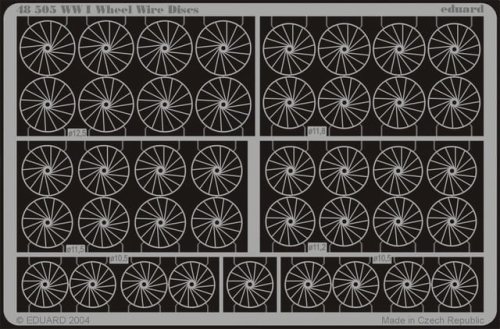 Przejdź do produktu EDUARD 48505 - 1:48 WWI Wheel Wire Discs