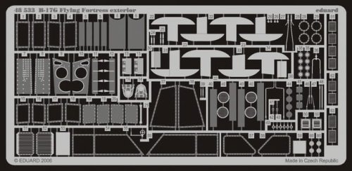 Przejdź do produktu EDUARD 48533 - 1:48 B-17G exterior