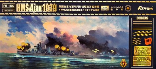 Przejdź do produktu Flyhawk 1110S - 1:700 HMS Ajax 1939 - Deluxe Edition