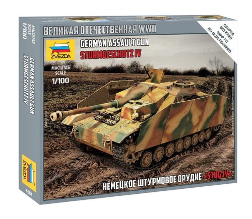 Przejdź do produktu Zvezda 6284 - 1:100 Sturmgeschutz IV German Assault Gun