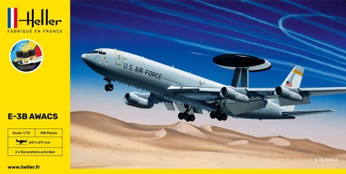 Przejdź do produktu Heller 56308 - 1:72 Boeing E-3B AWACS - Starter Kit