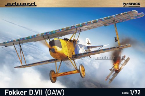 Przejdź do produktu EDUARD 70131 - 1:72 Fokker D. VII (OAW)