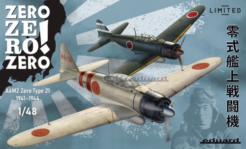 Przejdź do produktu Eduard 11158 - 1:48 Zero Zero Zero! A6M2 Zero Type 21 Dual Combo Limited Edition