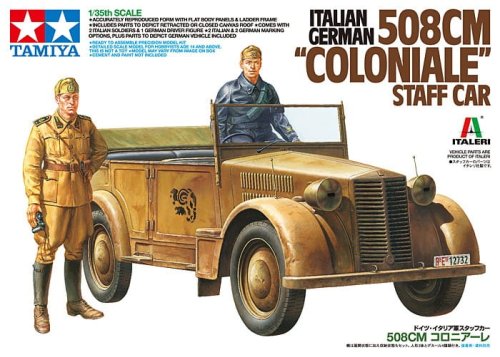 Przejdź do produktu Tamiya 37014 - 1:35 Italian / German 508CM Coloniale Staff Car