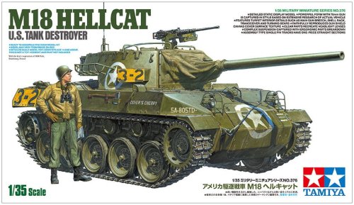 Przejdź do produktu Tamiya 35376 - 1:35 M18 Hellcat US Tank Destroyer