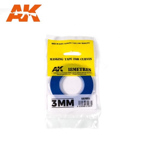 Przejdź do produktu AK Interactive 9183 - Elastyczna taśma maskująca, szerokość 3 mm