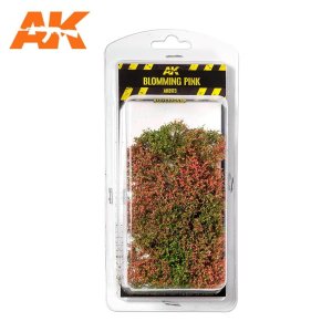 AK Interactive 8173 - Blomming Pink Shrubberies krzewy do dioram