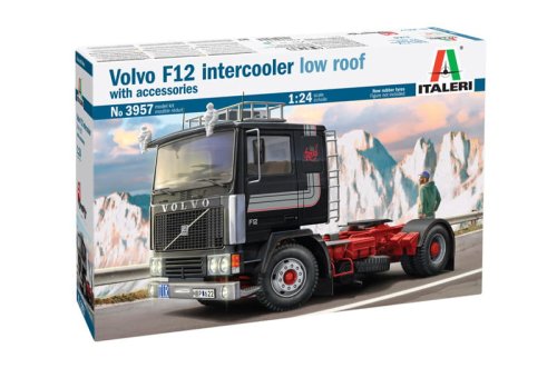 Przejdź do produktu Italeri 3957 - 1:24 Volvo F12 intercooler low roof with accessories