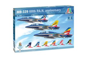 Italeri 1461 - 1:72 MB-339 60th P.A.N. anniversary