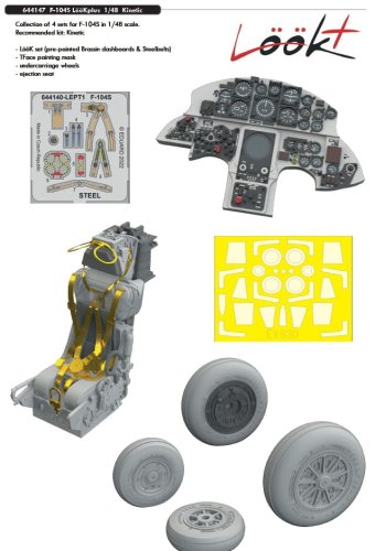 Przejdź do produktu Eduard 644147 - 1:48 F-104S LööKplus