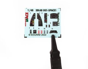 Eduard 3DL48061 - 1:48 Vampire F.3 Space 3D Decals + PE