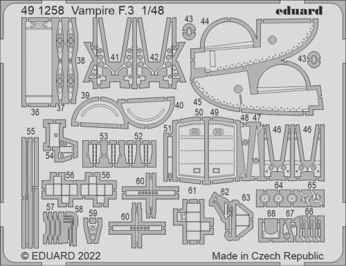 Przejdź do produktu Eduard 491258 - 1:48 Vampire F.3