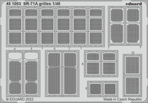 Eduard 481083 - 1:48 SR-71A grilles