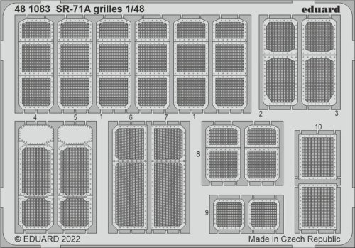 Przejdź do produktu Eduard 481083 - 1:48 SR-71A grilles