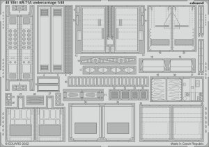 Eduard 481081 - 1:48 SR-71A undercarriage
