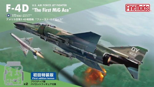 Przejdź do produktu Fine Molds FP47S - 1:72 F-4D U.S. Air Force Jet Fighter The First MiG Ace