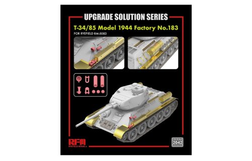 Przejdź do produktu Rye Field Model 2042 - 1:35 T-34/85 Model 1944 Factory No.183 - Upgrade Solution