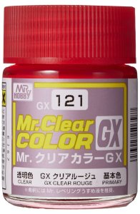Mr.Hobby GX121 - Farba Clear Rouge 18 ml