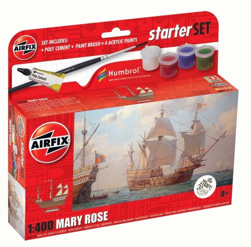 Przejdź do produktu Airfix 55114A - 1:400 Mary Rose model z farbami