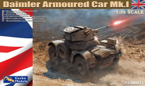 Przejdź do produktu Gecko Models 35GM0011 - 1:35 Daimler Armoured Car Mk.I