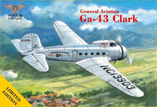 Przejdź do produktu Sova 72030 - 1:72 General Aviation Ga-43 Clark
