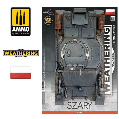Przejdź do produktu Ammo Mig 4534PO - The Weathering Magazine Nr 35 - Szary - poradnik w języku polskim !